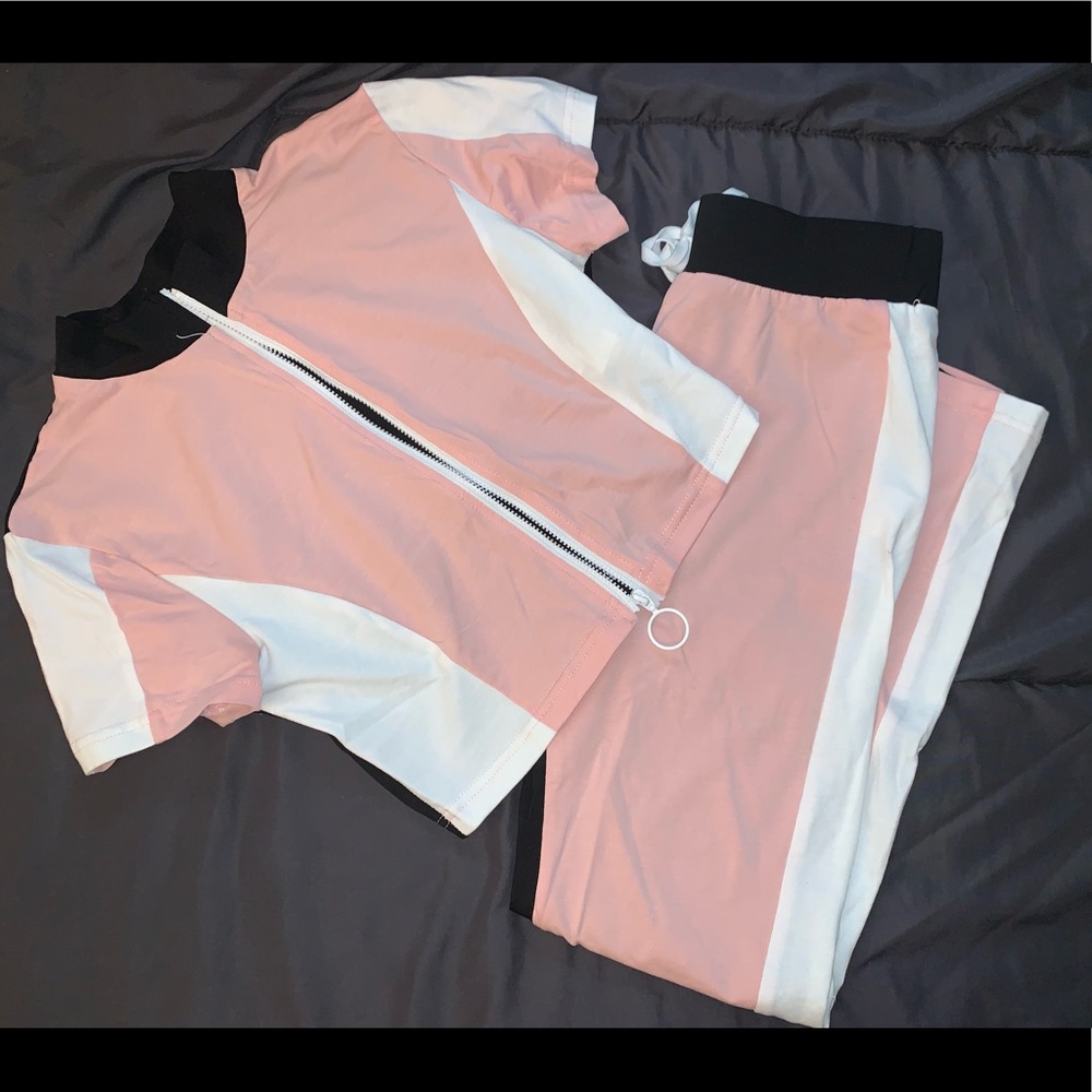 Crop top Legging Set